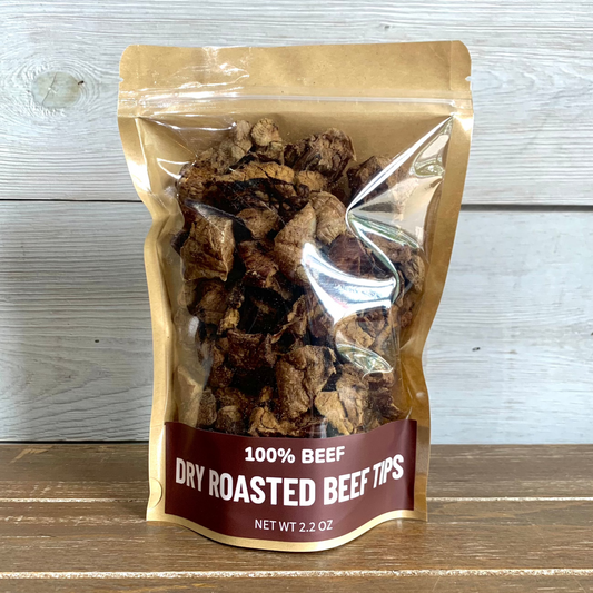 Beef Tips, Dry Roasted