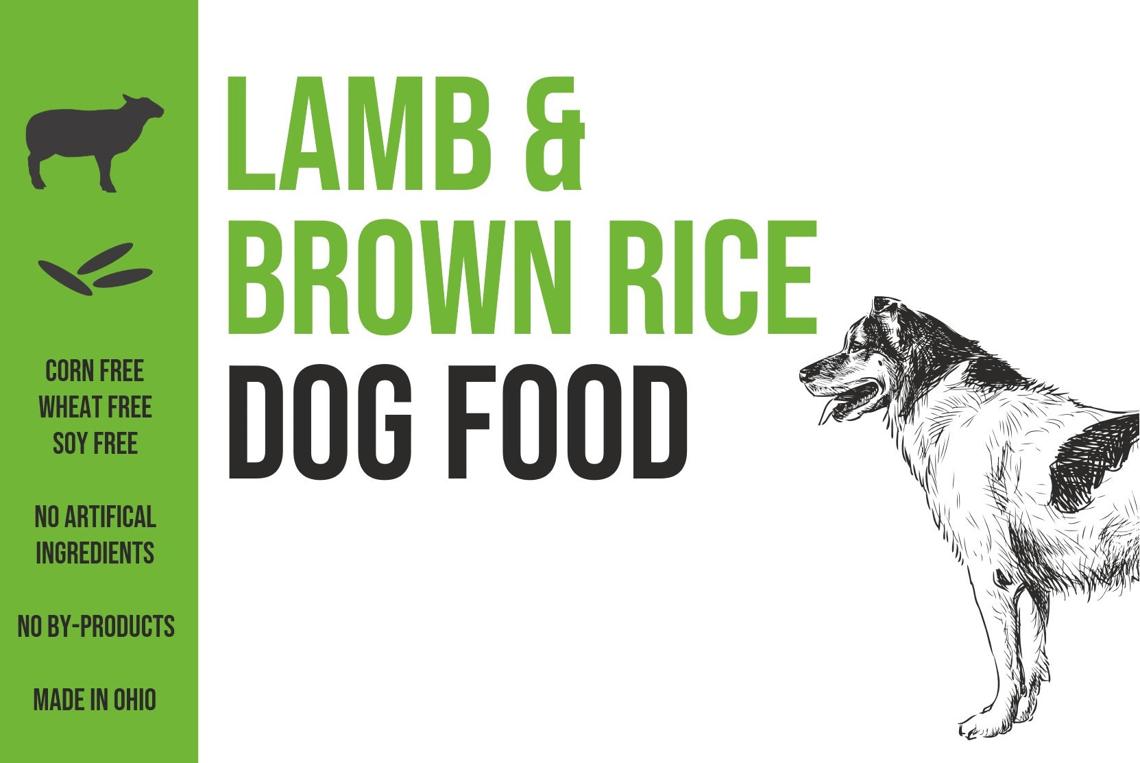 Lamb Brown Rice Lake Erie Pet Food Co