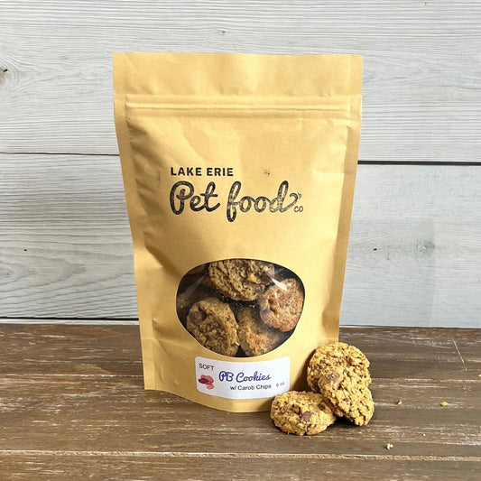 PB and Carob Chip Cookies (soft)