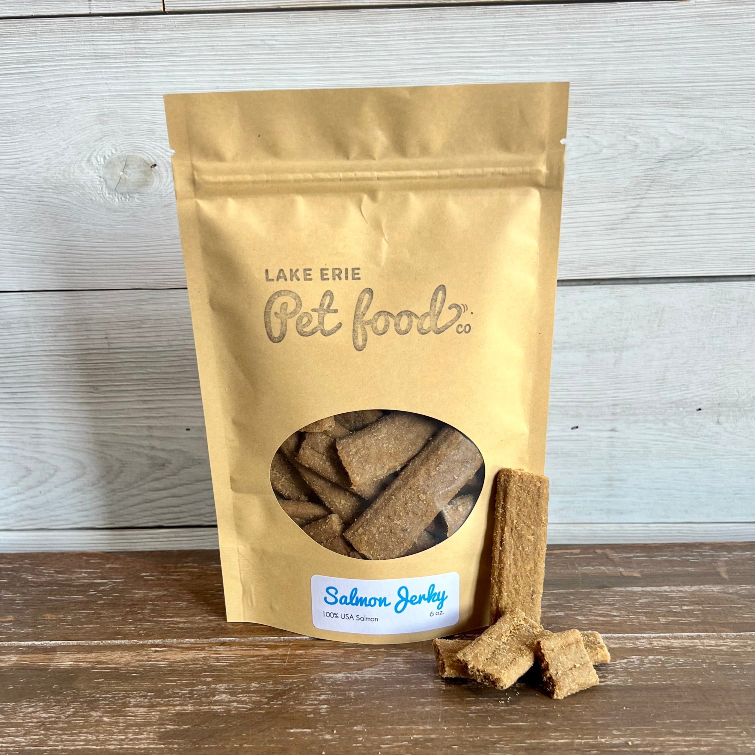 Salmon Jerky Lake Erie Pet Food Co.
