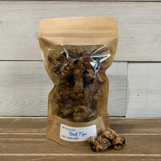 Beef Tips, Dry Roasted
