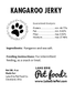 Kangaroo Jerky