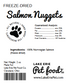 Freeze-dried Salmon Nuggets *NEW*