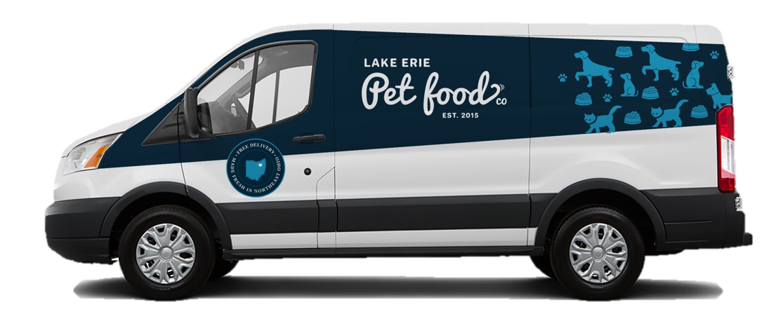 delivery information Lake Erie Pet Food Co